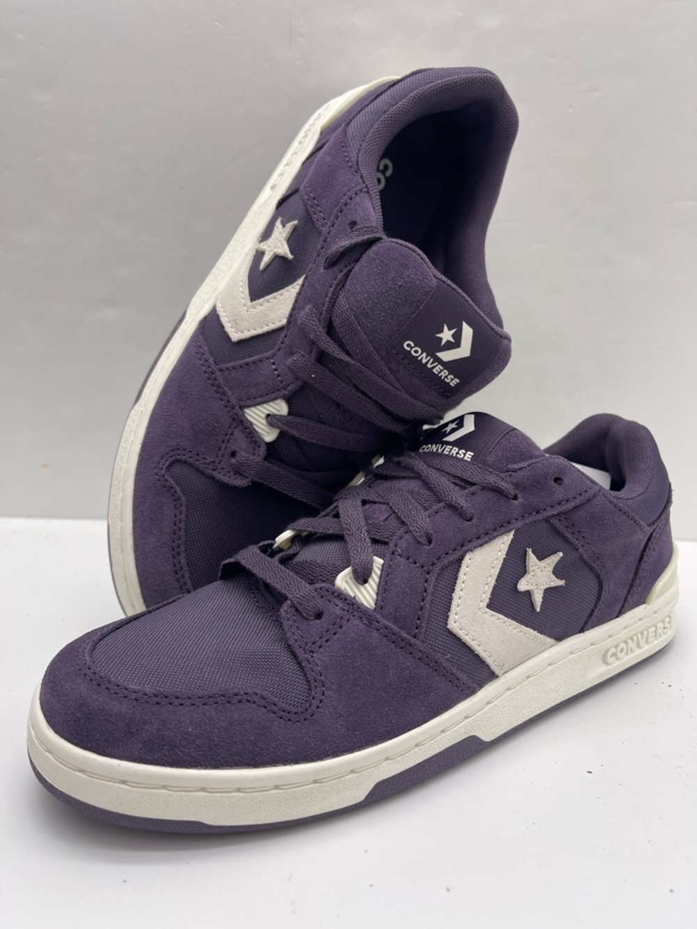 Converse Men’s CL98 Ox Raisin Egret A14694C Low Top Sneakers - Picture 15 of 16